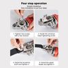 Angle Grinder Conversion Adapter, Stainless Steel Angle Grinder Conversion Head Kit Angle Grinder Conversion Set Universal Head Adapter Kit for Polish Finish Rust Paint Removal