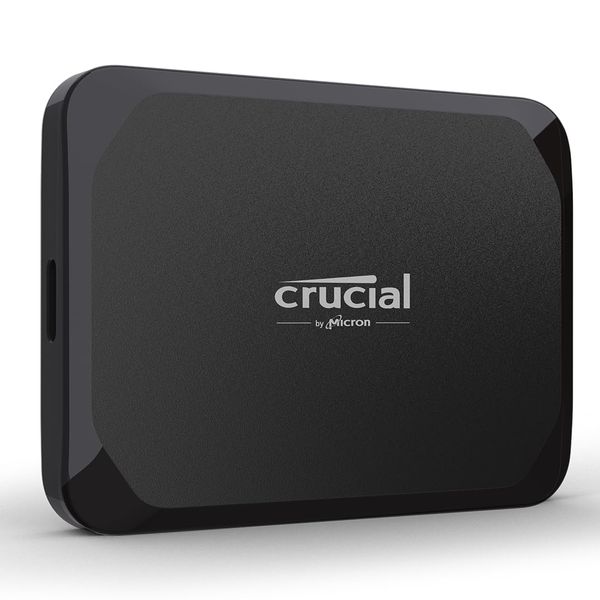 Crucial X9 1TB Externe SSD Festplatte, bis zu 1050MB/s, kompatibel mit PC, Mac und Spielekonsolen, USB-C 3.2, Portable SSD - CT1000X9SSD902