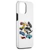Case for iPhone 14 Plus Hot Wheels - Car Sticker Collage with Logo
