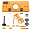 BI-DTOOL 35mm Hinge Jig, Hinge Drilling Jig Hole Guide Woodworking Tools for Kitchen Cabinet Doors Hinge