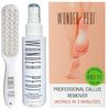 Callus Remover Quick Fix Foot File Rasp + Instant Exfoliating Softener Spray