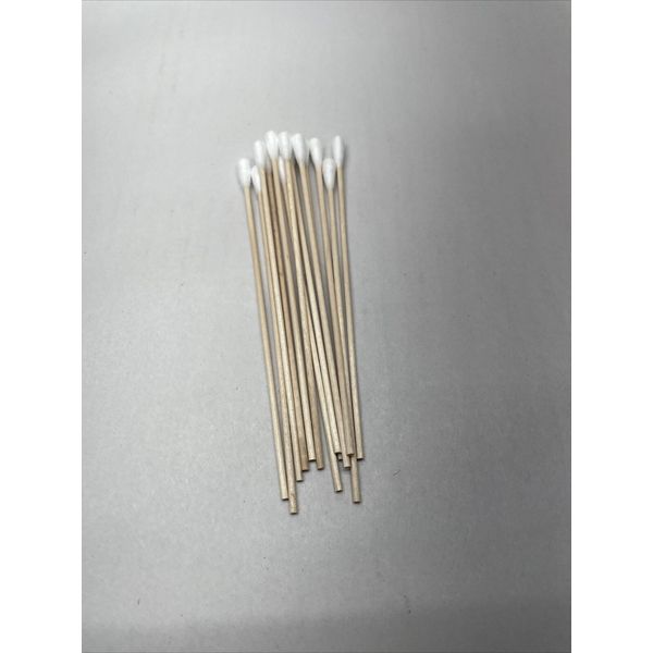 Lot Of 2500 6” Wood Handle Cotton Swab Applicator,  Qtip  GREAT DEAL