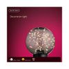 Kaemingk Micro Led Light Up Ball with Smoked Glass Light Decoration, Multi, ONE Size