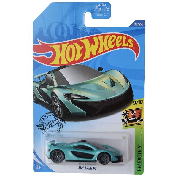 Hot Wheels Mclaren P1, [Blue] 149/250 Exotics 9/10