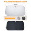 Foldable Sunshade Sun Shade Front Window Windshield Cover Visor For Ford EDGE