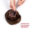 Stranded Hair Group Super Easy Clip-in Mum Bun (1822 Iris)
