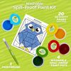 Crayola 811495 Waterless Solid Enogu Coloring Book Set, 4 Colors, 20 Sheets
