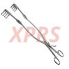 Beckman-Adson Retractor, 12.5”,Sharp 4x4 Teeth, 1" x 1" Deep, Premium German St.