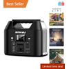 Versatile 150W Solar Generator with 6 Outputs - Ideal for Camping & Emergencies