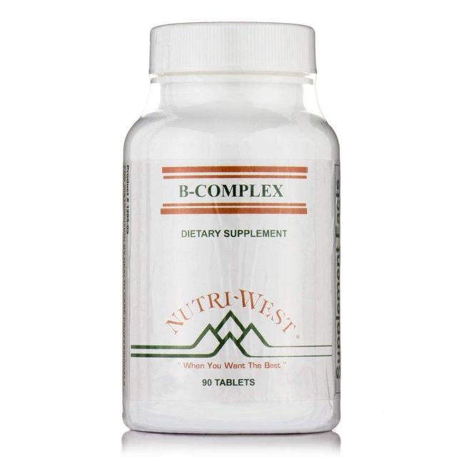 B-Complex - 90 Tablets by Nutri West