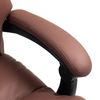 Microfibre Massage Office Chair with Heat, Reclining, Coffee