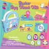 abeec Ultimate Easter Egg Hunt Bundle | Complete Easter Game Kit with 24 Fillable Plastic Eggs, 24 Mini Easter Chicks & Clue-Based Hunt Kit