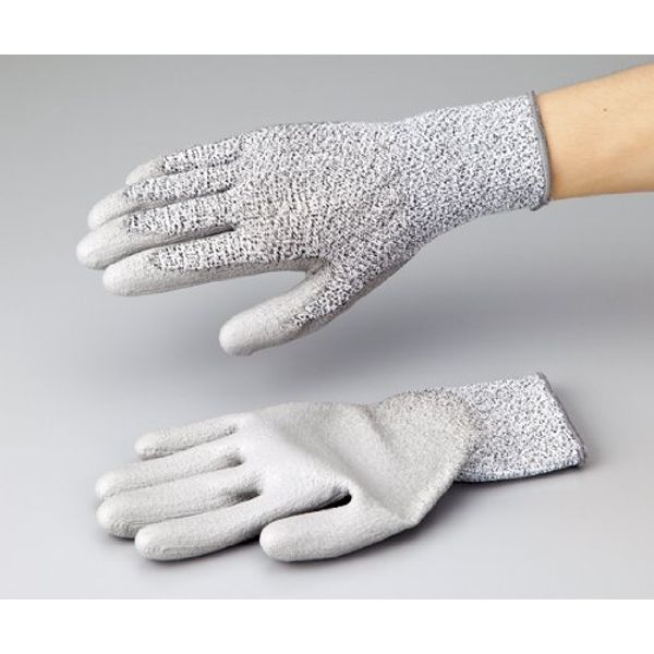 As One 1-247-01 Azsafe Cut Resistant Gloves Palm Coat L Cut Level 5 [1 Pair] (as1-1-247-01)