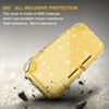 DLseego Protective Case for Switch Lite,Clear Sparkle Full Wrap Protector Cover Case Anti Scratch Shockproof Design Hard PC Shell Compatible with Switch Lite,Transparent Crystal