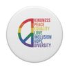 Peaceful Rainbow - Values of Harmony Design PopSockets Swappable PopGrip