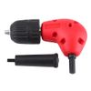 Right Angle Drill Bit Adapter With Handle,9.5mm Round Shank Keyless Chuck,right Angle Adapter 90 Degree Electric Drill Attachment