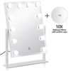 Hollywood Makeup Mirror Vanity Mirror with Lights Stage Dimmer LED Bulbs 