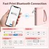 P21 Label Maker Machine with Tape, Label Printer Thermal Mini Label Makers wi...