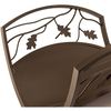 Panacea Products Oak Leaf Log Bin, 1, Brown