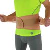 NeoPhysio Beige Neoprene Adjustable Lower Back Support Lumbar Brace Size Medium