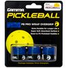 GAMMA Pickleball PRO WRAP OVERGRIP, Extra Tacky, Durable, Moisture Absorbent, White, Blue