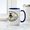 CafePress Certified Natural Beekeep 15 oz (444 ml) Ceramic Coffee Mug