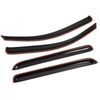 For 2014-2018 Silverado Sierra Crew Cab Window Visors Rain Sun Guard Deflector