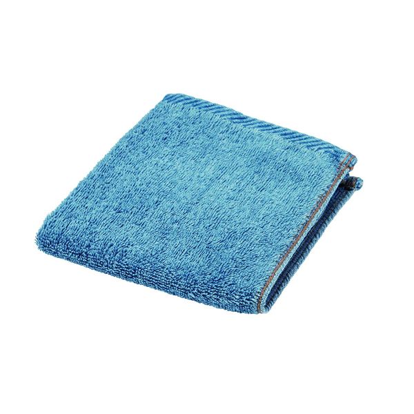 Tenma Hand Towel Denim Style Wash Blue Approx. 11.8 x 13.4 inches (30 x 34 cm)