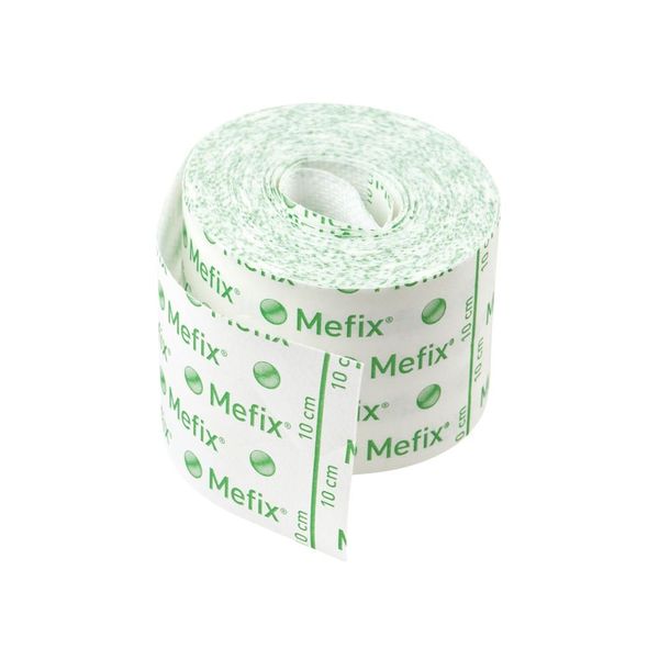 Mefix Self - Adhesive Tape 10m - Water Vapour Permeable - Extensible & Comfortable 5cm x 10m - x4