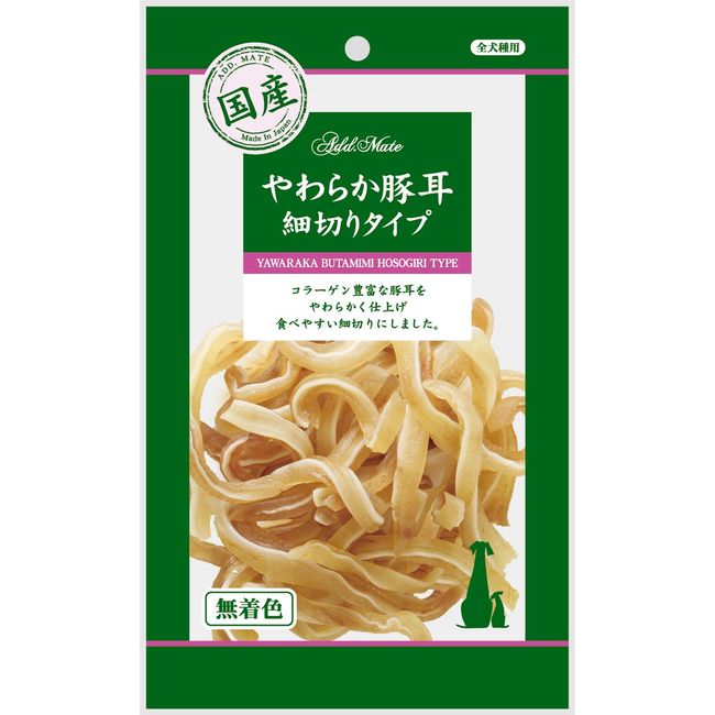 アドメイト (ADD. MATE) やわらか豚耳細切りタイプ 85g