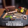 Alas Complete 20 Piece Sushi Making Set - Kit for Beginners & Pros with Knife...