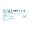 VICTAS MAX 200060 Table Tennis Rubber TRIPLE Double Extra Double Extra Soft Back Strong Adhesive Black (0020)