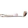 LL-Golf Golf Keychain with Golfball/Present/Gift/Key Ring (Silver)