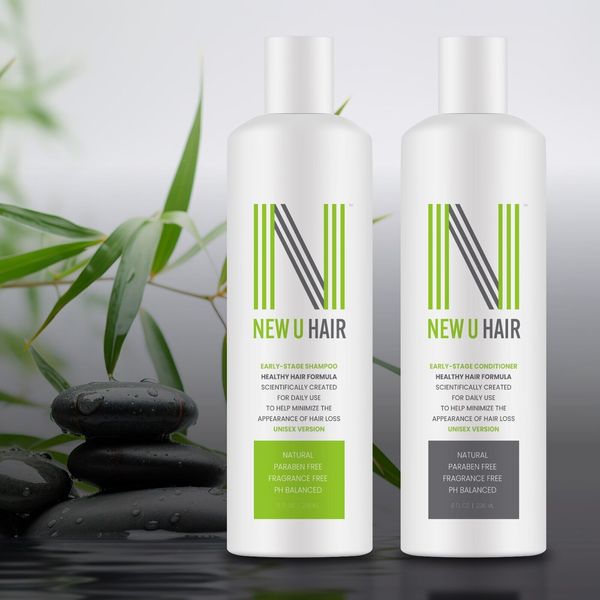 All -Natural New U Hair Early Stage Shampoo *Unisex *Hair Loss Prevention