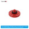 PATIKIL Camera Shutter Button, 3 Pack Soft Shutter Release Button Pure Copper Camera Button Concave Suitable for Nikon for Fujifilm for Leica DSLR/SLR Camera, Red Black White