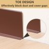 Vinyl Wall Base Baseboard Molding Trim 4"x 40FT Flexible Self Adhesive Brown