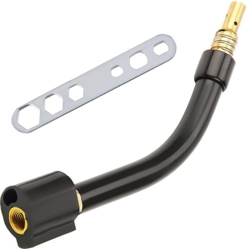 EATBALE 15AK Flexible Swan Neck Welding Gun Torch Neck Welding Gun accessories for MB15 15AK MIG/MAG Welding Torch with Wrench (1Pcs)