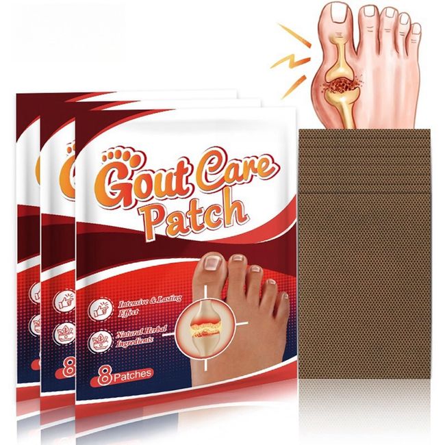 40PCS Gout Treatment Patch,Gout Relief Instant,Gout Pain Relief Thumb Patch,Pain Relief Patches for Joint,Thumb Gout Patch,Joint Pain Relief Patches,Muscle Pain Relief,Reduce Pain,Relieve Swelling