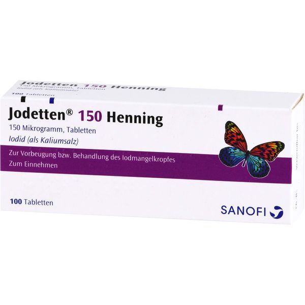 Jodetten Henning 150 Tablets, Pack of 100