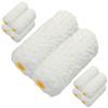 KōGU BASE Microfiber Small Paint Roller, 10 Pcs Paint Supplies 4 Inch 18mm