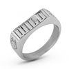 Akitsune Statement Ring | Stackable Ring Men Women Stainless Steel Designer Silver