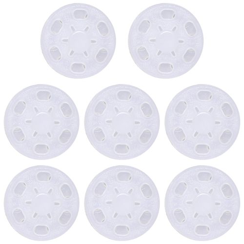 Naska Resin Snaps 15 mm 8 Pack Translucent Small – 15 