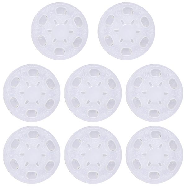 Naska Resin Snaps 15 mm 8 Pack Translucent Small – 15 