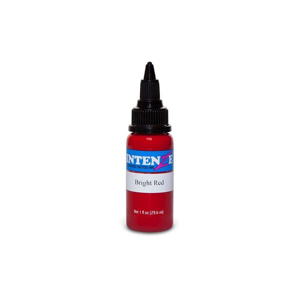 Intenze Tattoo Ink - Bright Red- 4oz Bottle