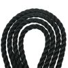 48" Spider Web Saucer Swing Tree Swing Set Adjustable Hanging Rope for Kid Black