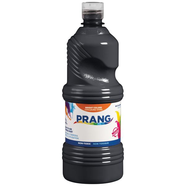 Prang Washable Tempera Paint, Black, 32 Oz., 1 Count