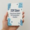 Diarrhoea Relief Instant (8 Pack), TDY Bundle Including Diarrhoea Causes & Relielf Guides + Stool Chart & Recording Chart