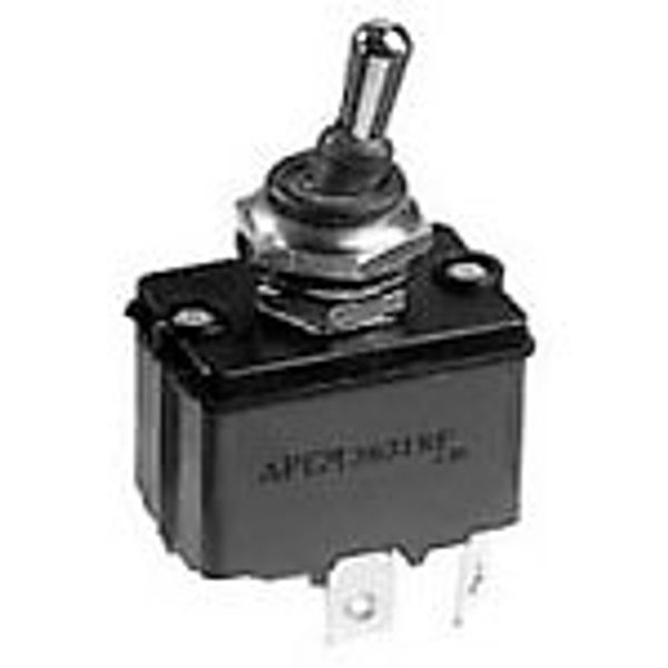 APEM Inc. 3636NF/2 Switch Toggle ON ON SPDT Round Lever Quick Conn/Solder Lug...