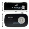 Black Bluetooth speaker MP3 Player Function Equipped with Retro AM FM Radio