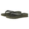 Ilse Jacobsen Hornbaek Women's Toe Separator Sandals, dark green, 38 EU